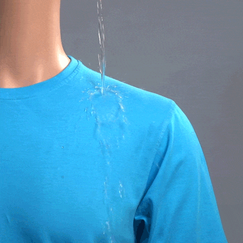 Waterproof T-Shirt - Blue - Image 3